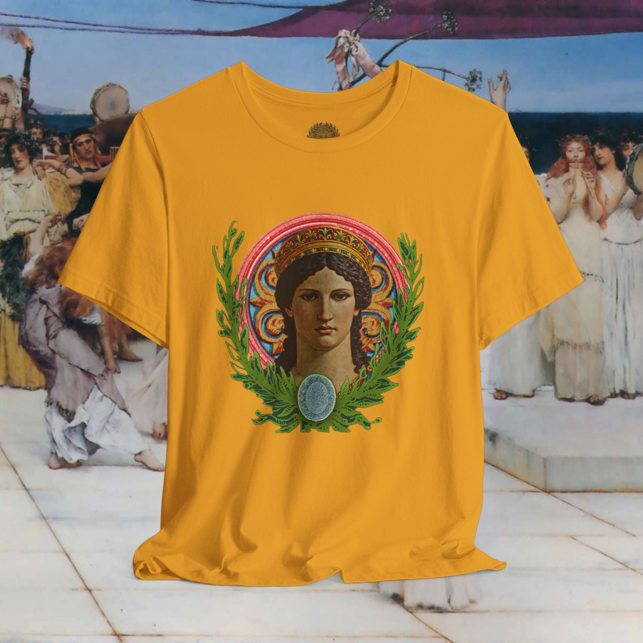 Hera's Wondering – Greek Goddess Coloured Diadem T-Shirt