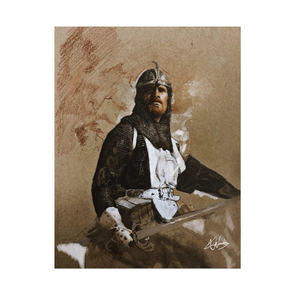 The Knight's Rest Medieval Fantasy Print