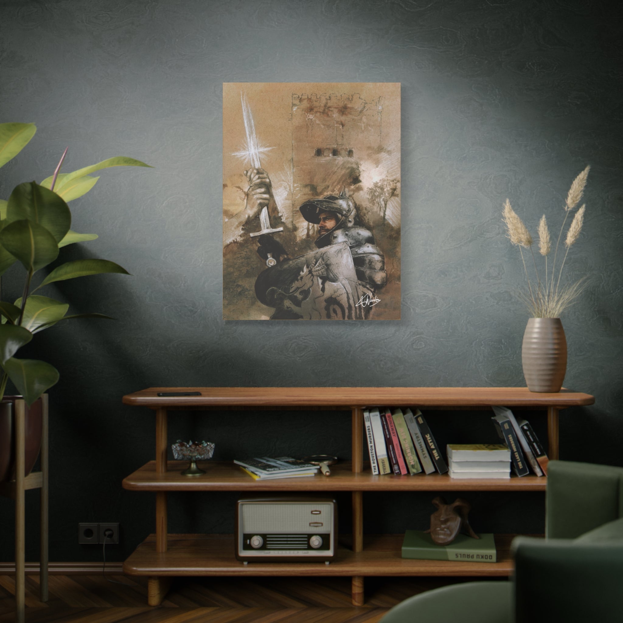 The King's Destiny Medieval Fantasy Canvas