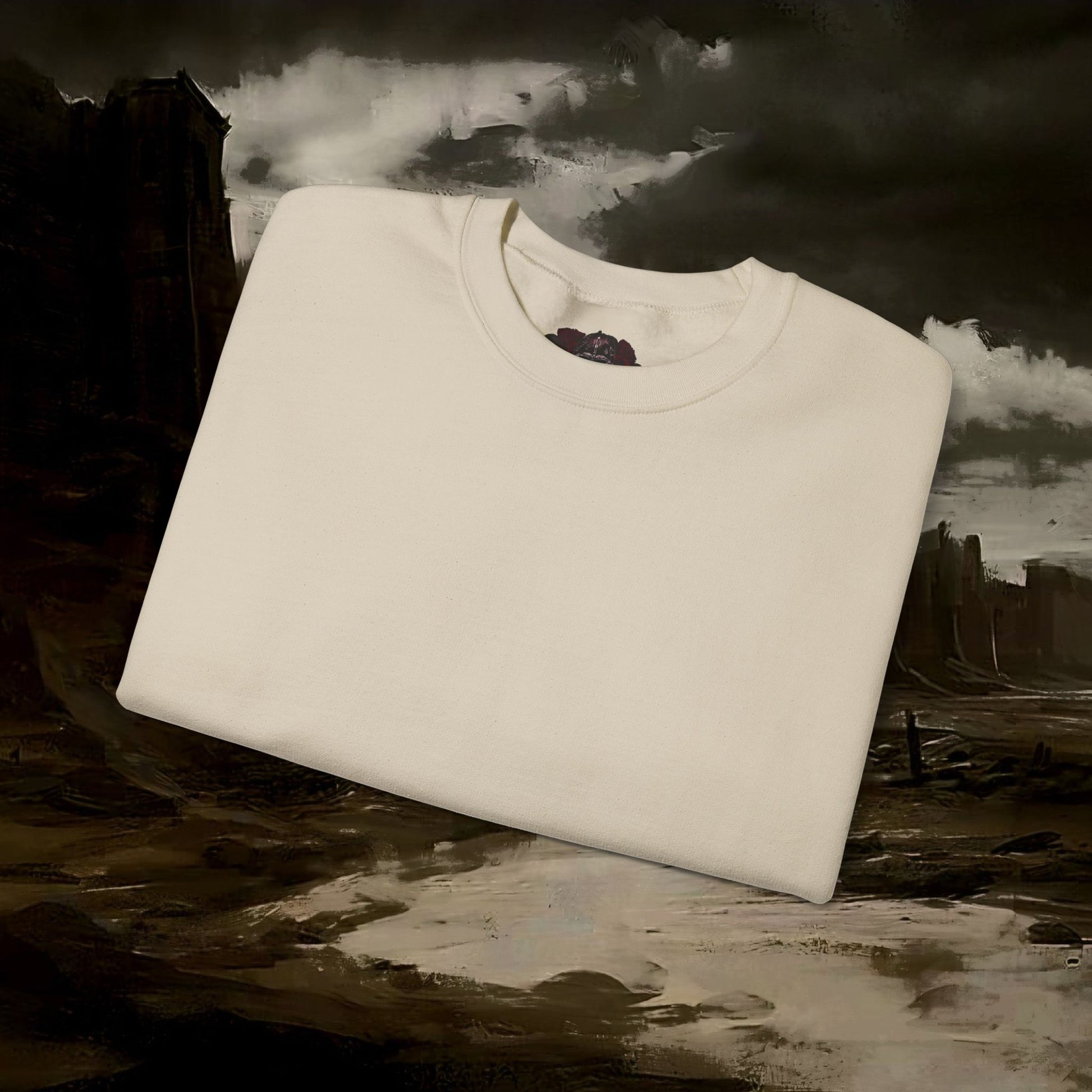 The Barbarian's Fate Medieval Fantasy Inspired Graphic Sweatshirt Back Version