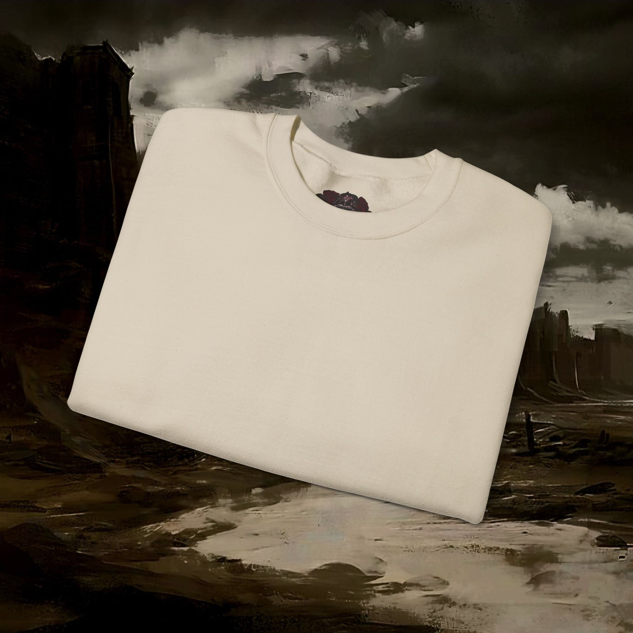 The Barbarian's Fate Medieval Fantasy Inspired Graphic Sweatshirt Back Version