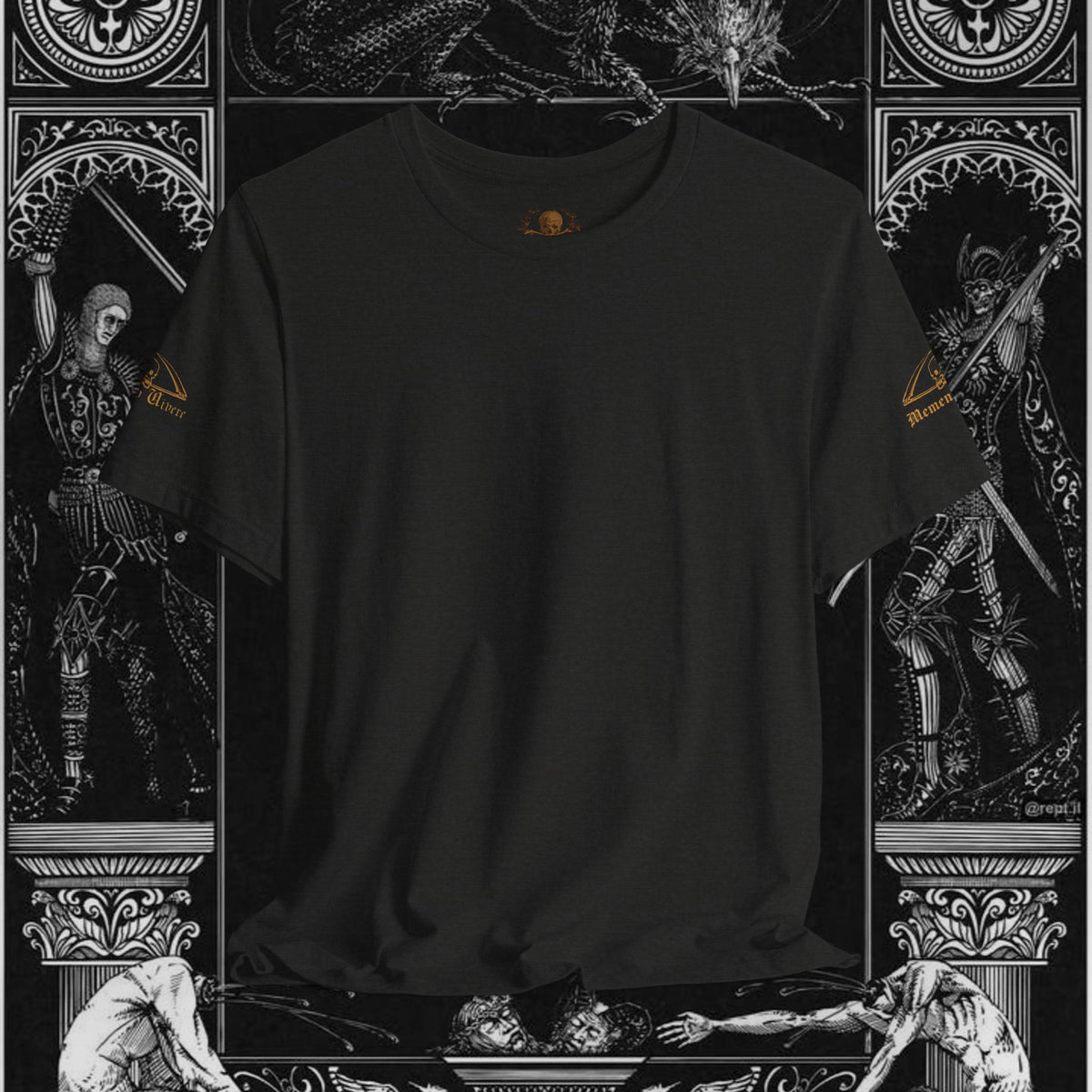 The Circle of Life Medieval Fantasy Inspired Graphic Shirt