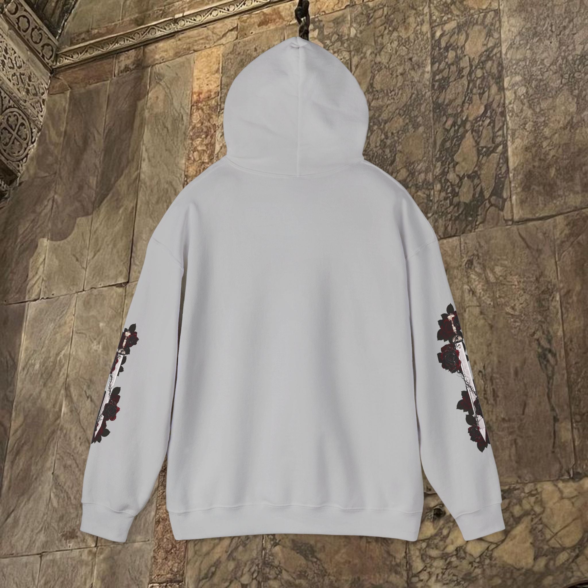 The Last Great Emperor Byzantine Inspired Graphic Hoodie Front Version