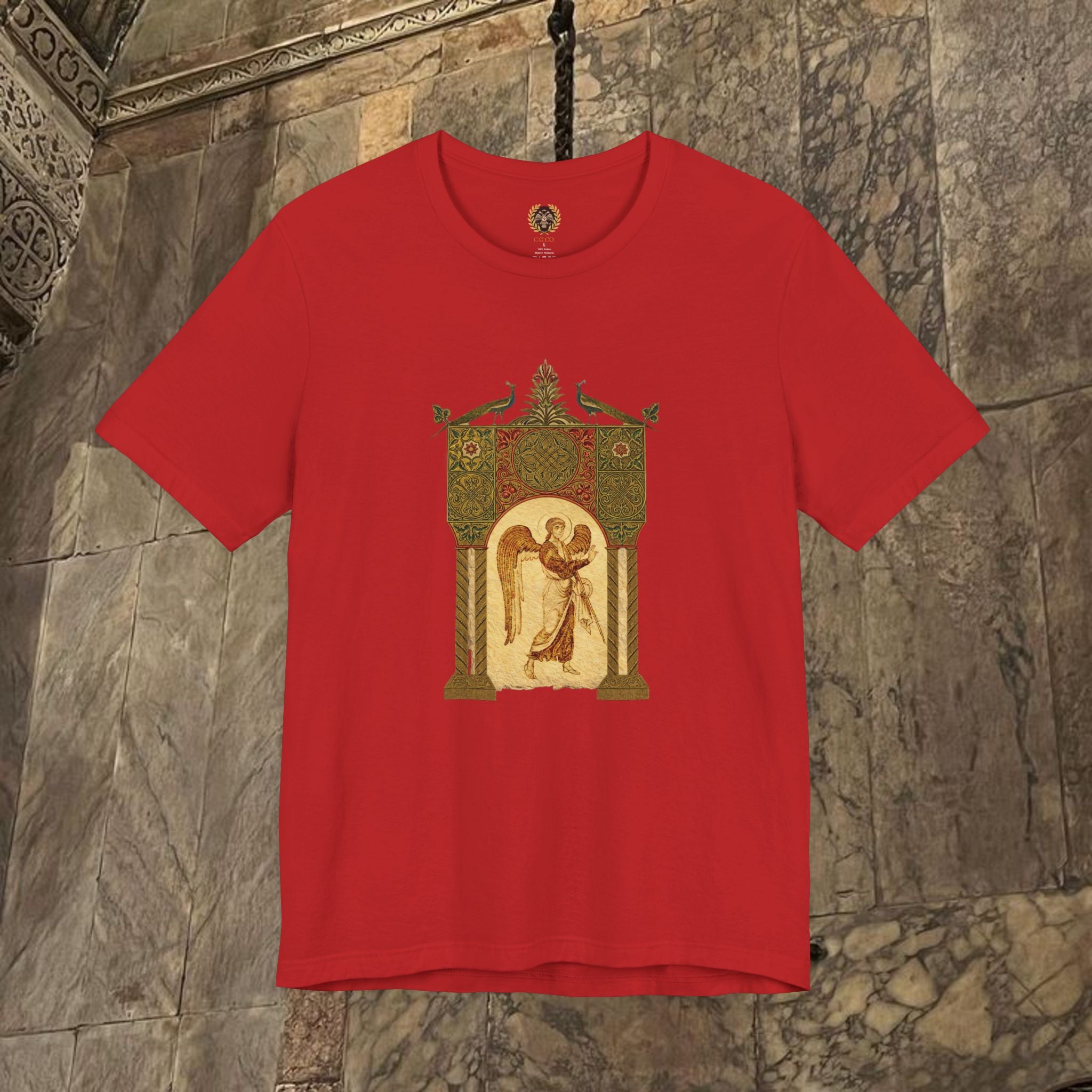 The Guardian's Icon Byzantine Inspired Medieval Inspired Graphic T-Shirt