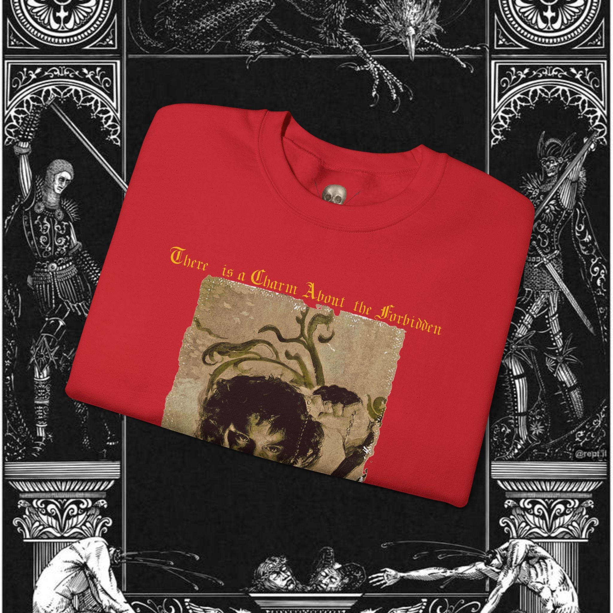 The Last Temptation Medieval Fantasy Graphic Sweatshirt