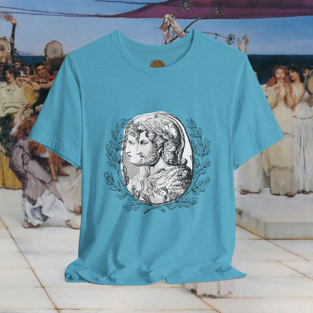Roman Warrior's Spirit Plumed Helmet Cameo T-Shirt