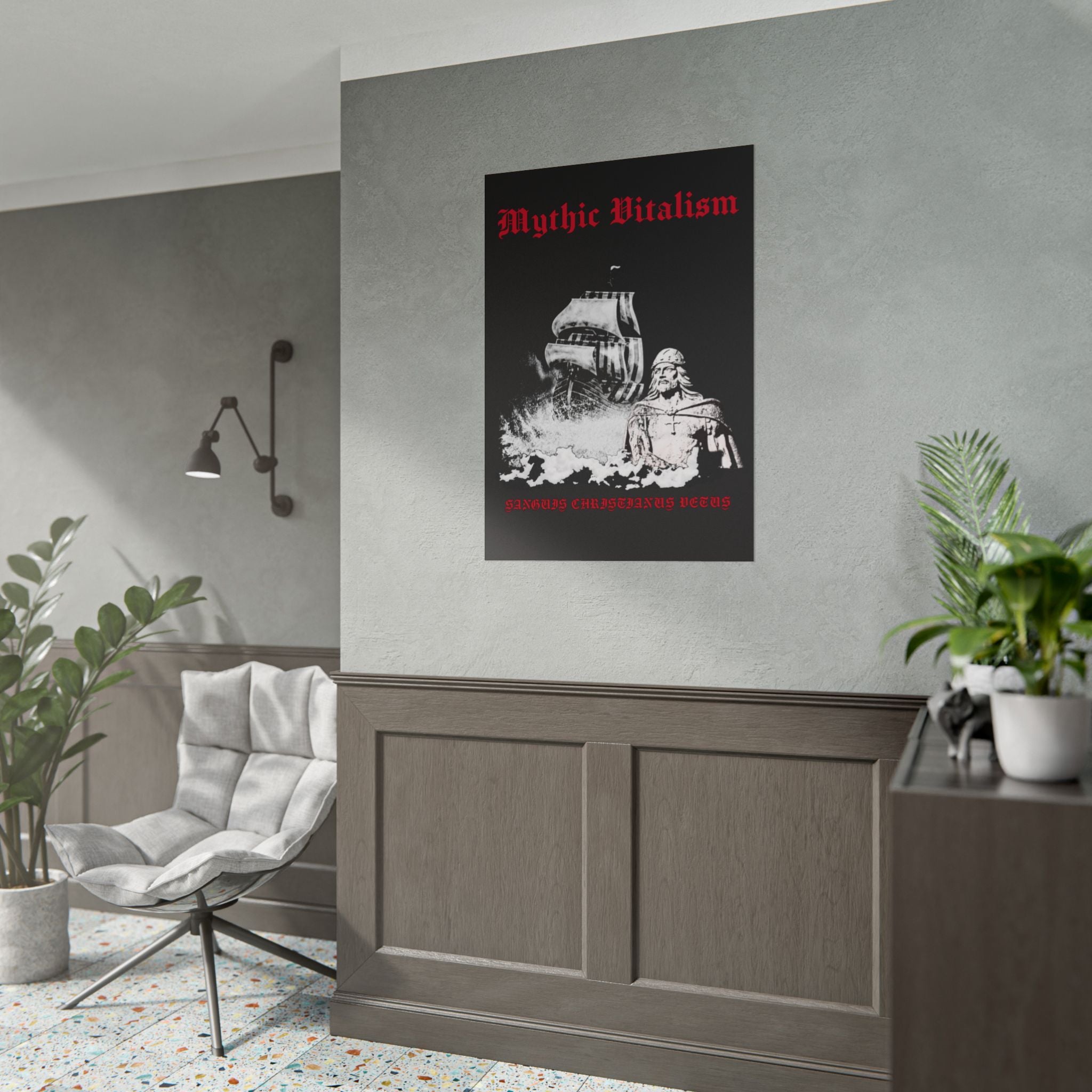 Mythical Vitalism, Sanguis Christianus Vetus Adventure and Exploration Inspired Rolled Posters