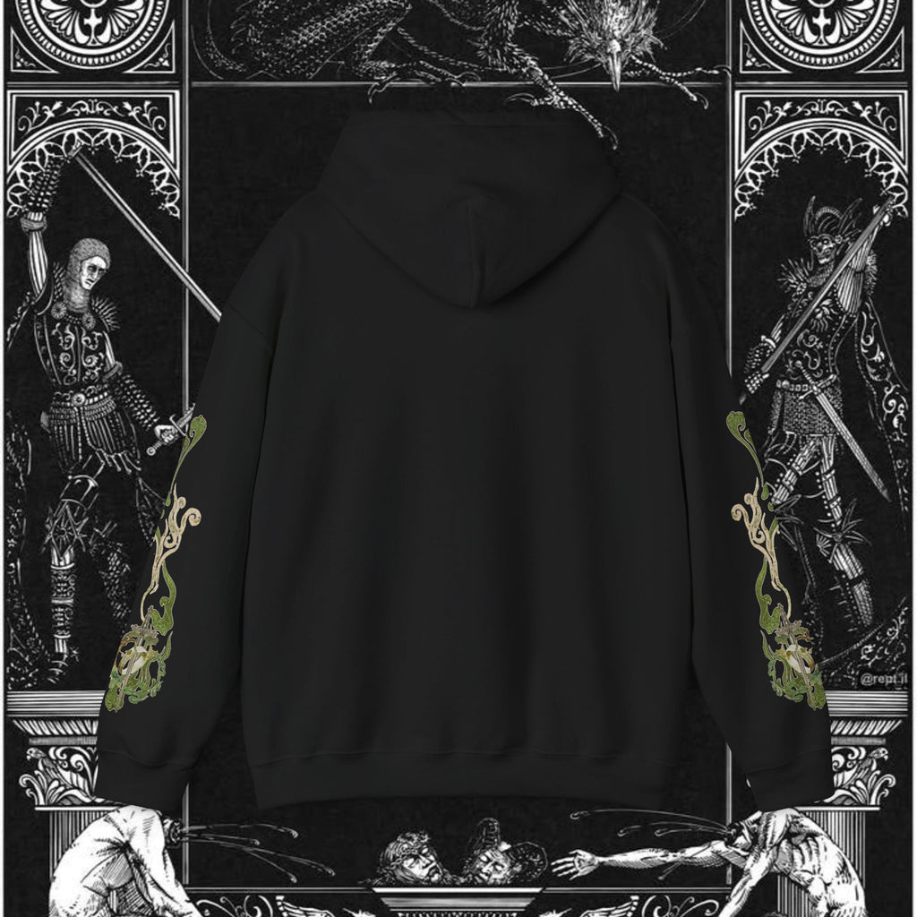 The Last Temptation Medieval Fantasy Graphic Hoodie