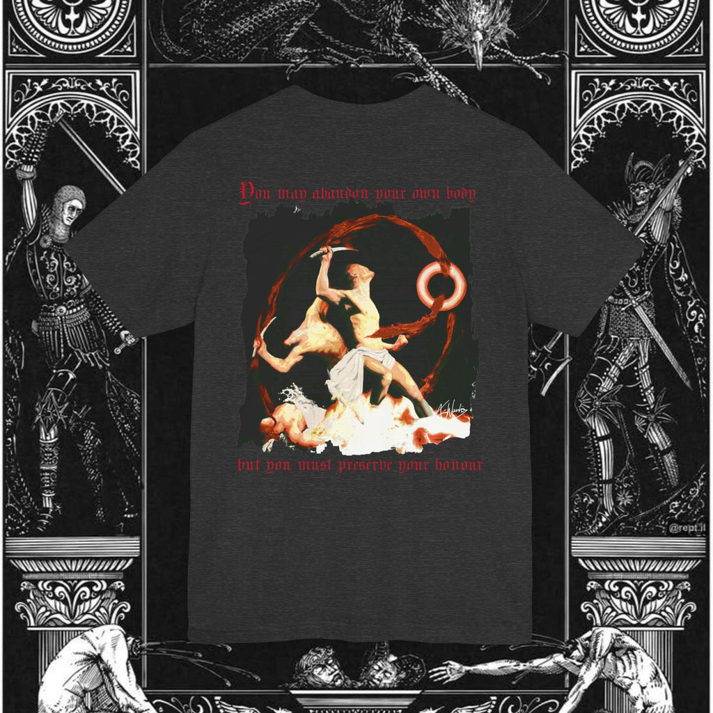 The Samurai's Vengeance Medieval Fantasy Graphic Shirt