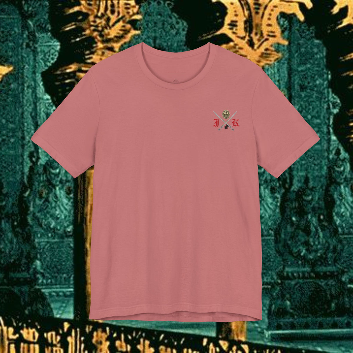 Mythic Vitalism, Sanguis Christianus Vetus Exploration and Adventure Inspired Graphic T Shirt Back Version