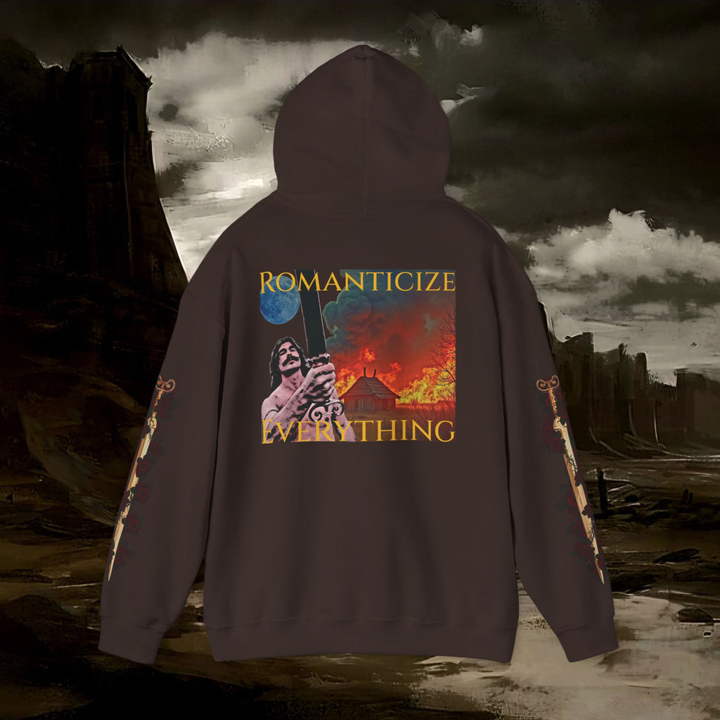 The Barbarian's Mirror Medieval Fantasy Inspired Unisex Hoodie