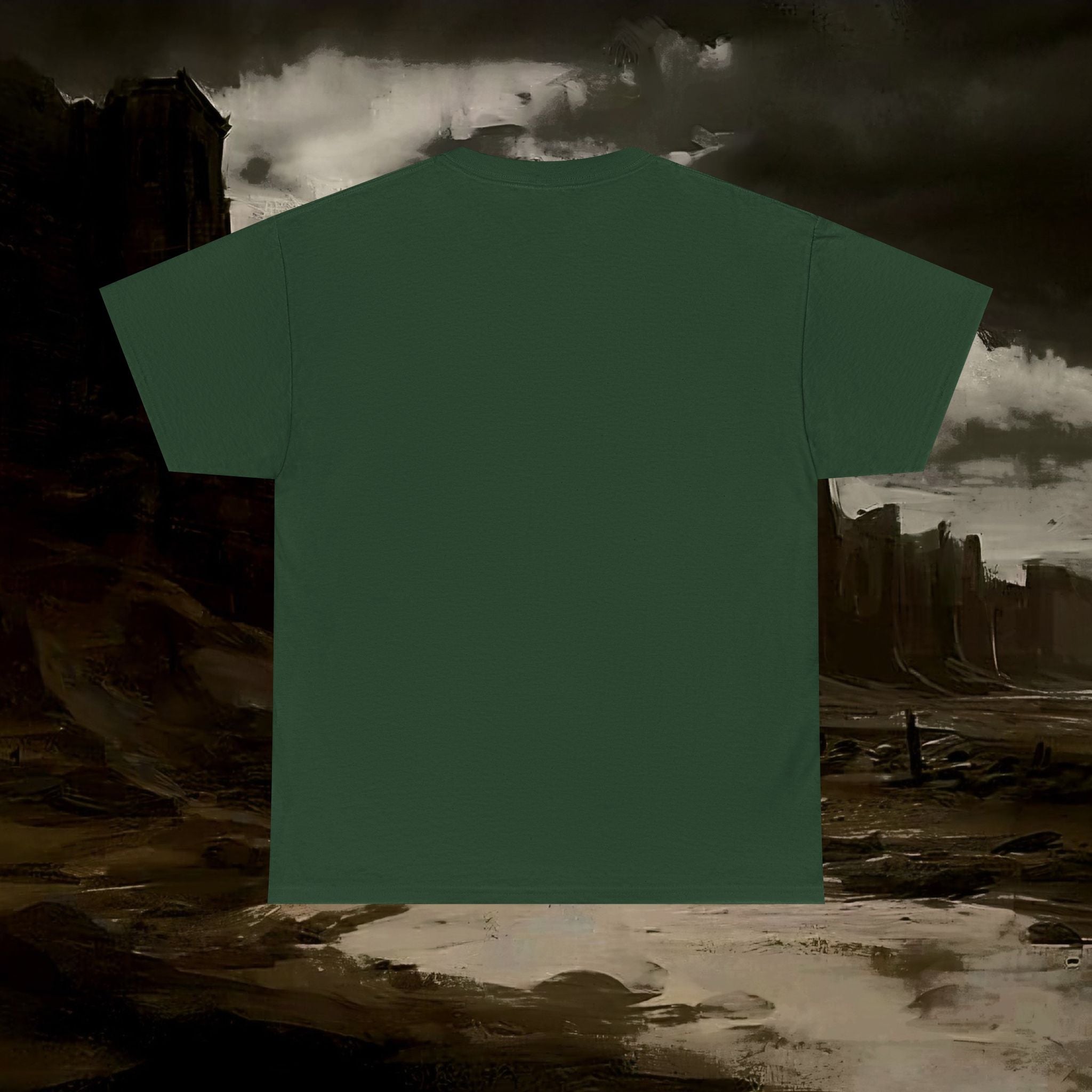 The Barbarian's Mirror Unisex Tee with Vintage Design Casual Wear, Everyday Style
