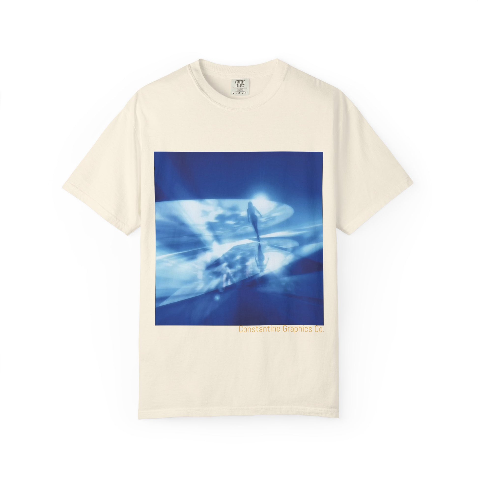The Blue Portal Cyber Y2k Graphic T Shirt