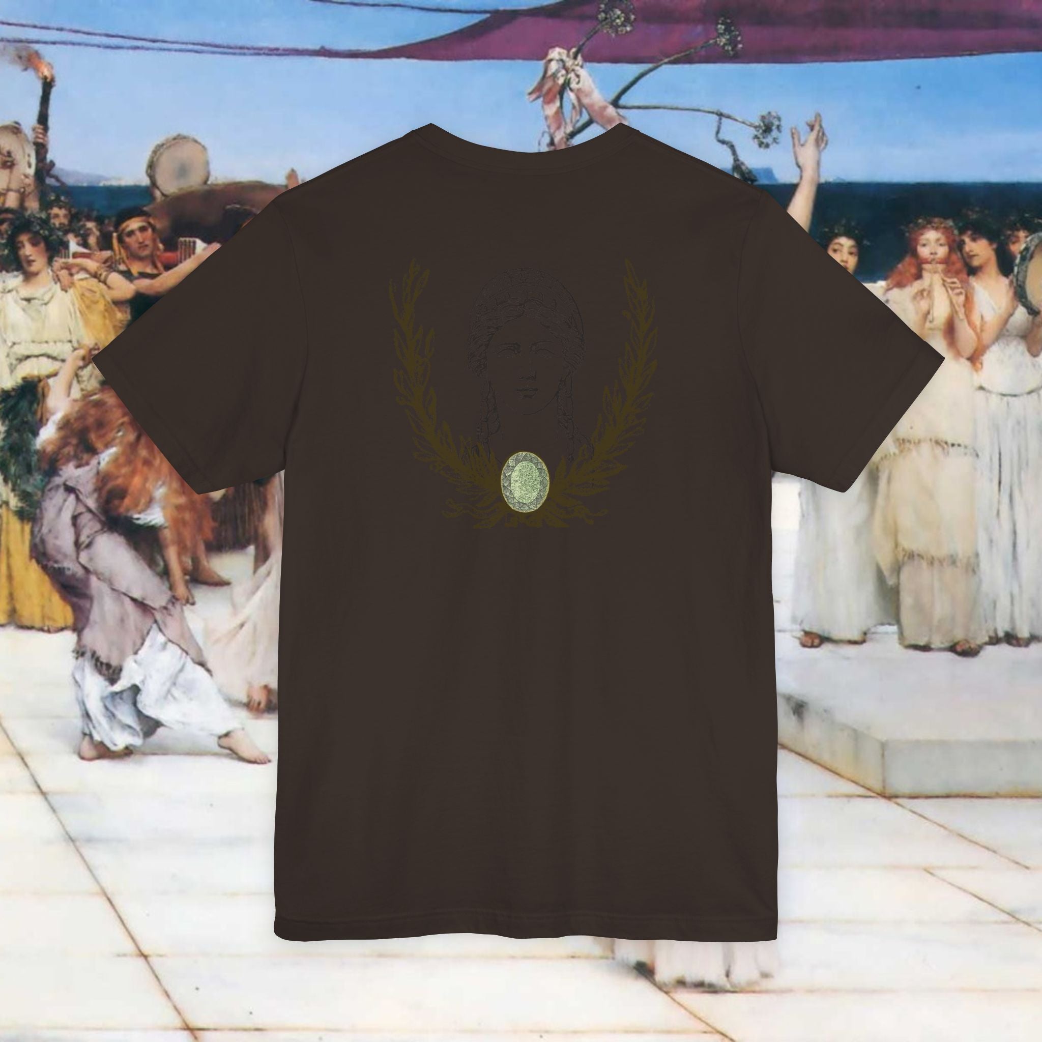 Hera's Wondering Greek Goddess Ornate Diadem T-Shirt