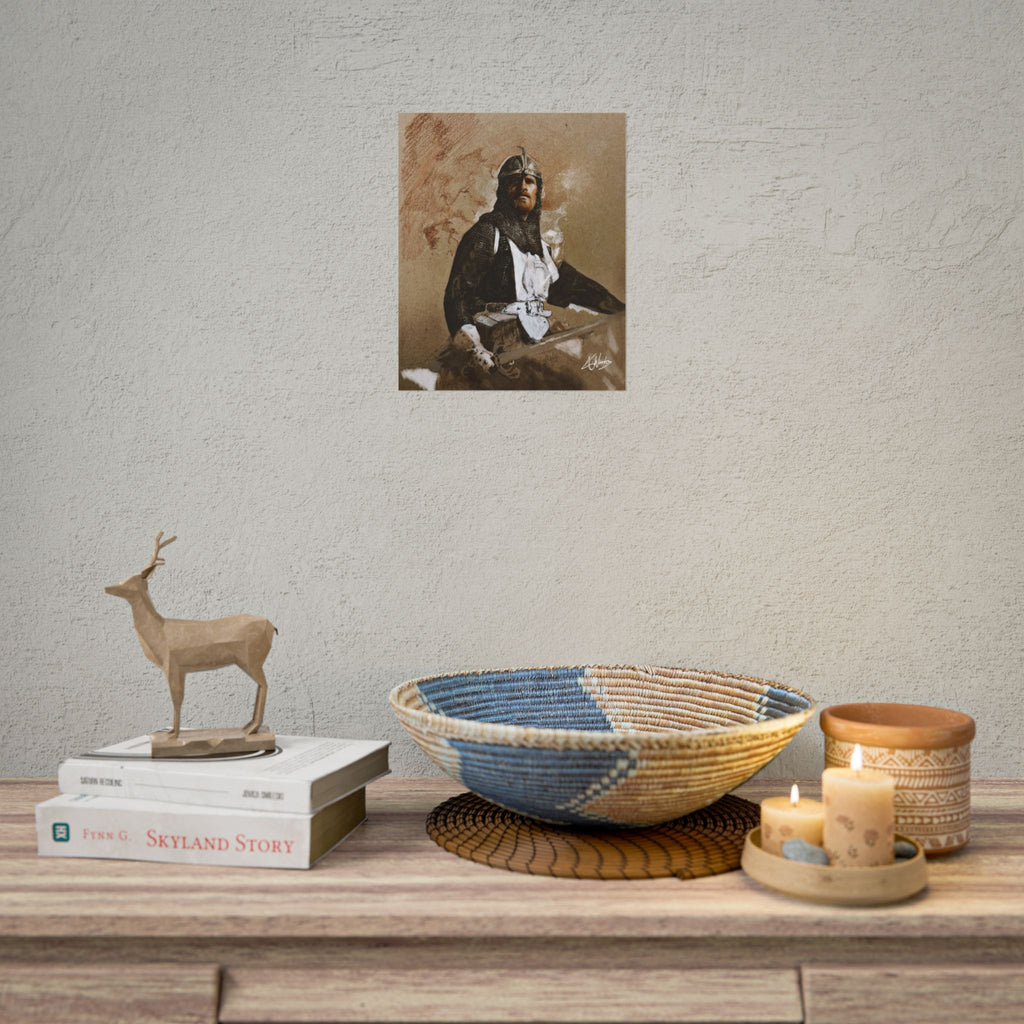 The Knight's Rest Medieval Fantasy Print