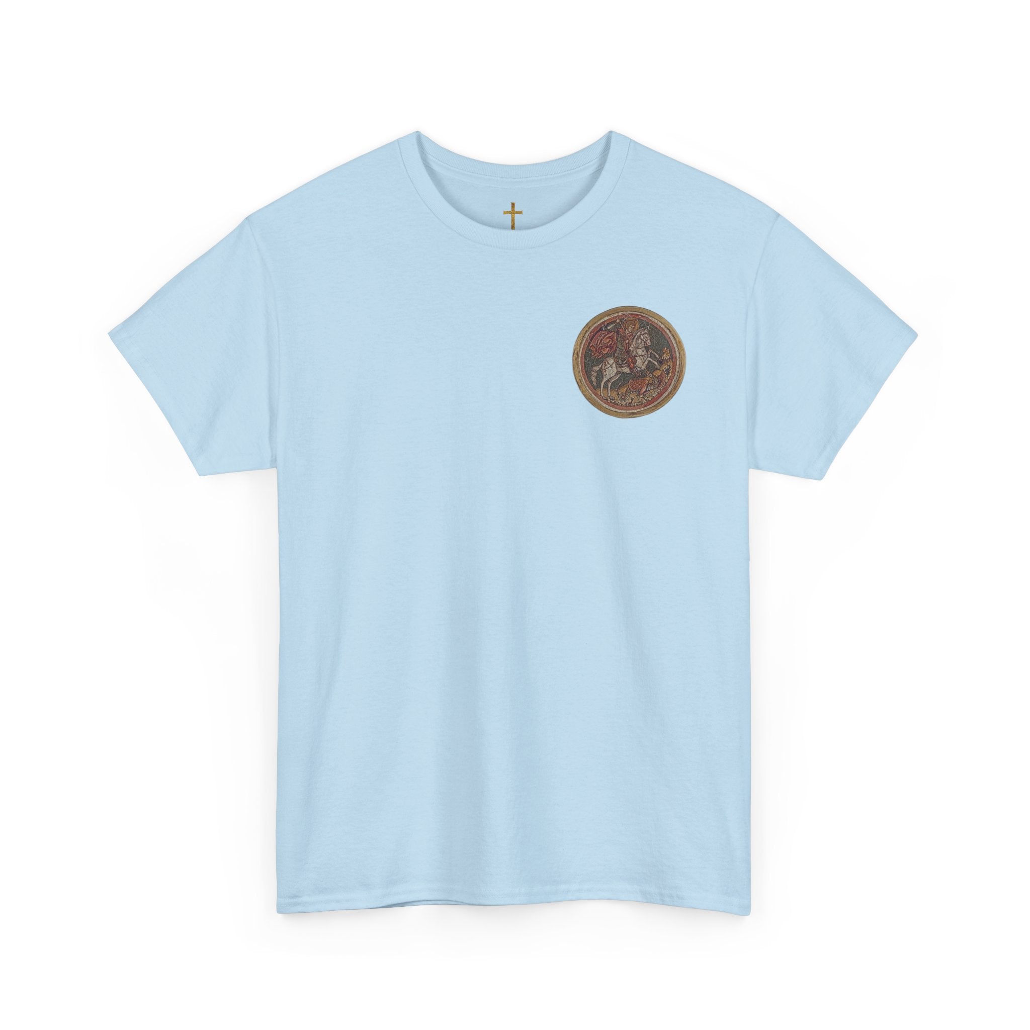 George the Dragon Slayer Graphic T-Shirt, Heavy Cotton Tee.