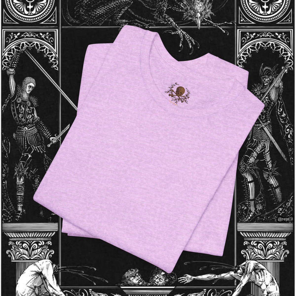 The Circle of Life Medieval Fantasy Inspired Graphic Shirt