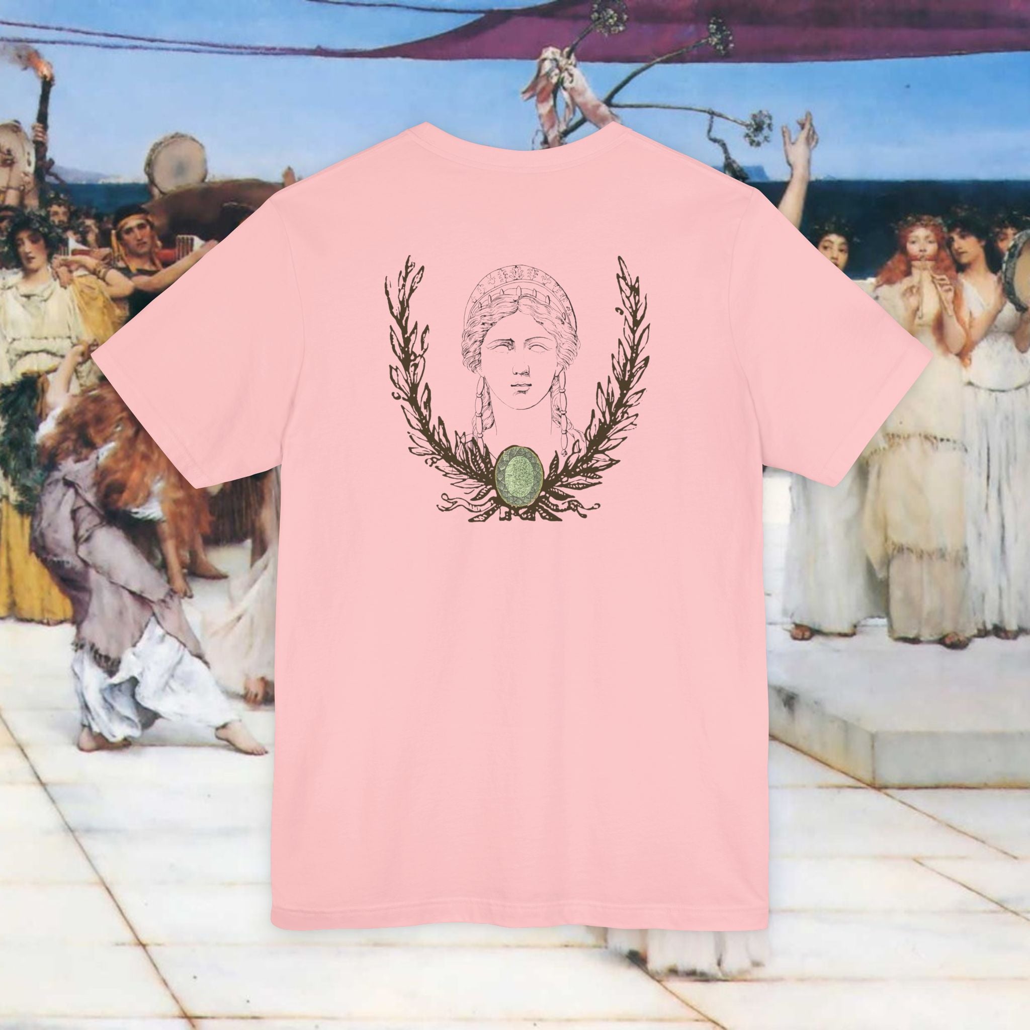Hera's Wondering Greek Goddess Ornate Diadem T-Shirt