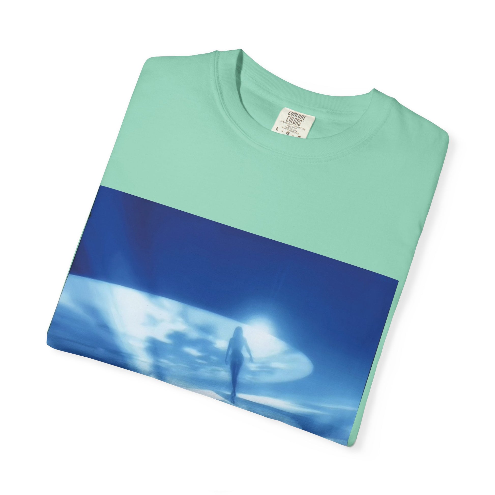 The Blue Portal Cyber Y2k Graphic T Shirt