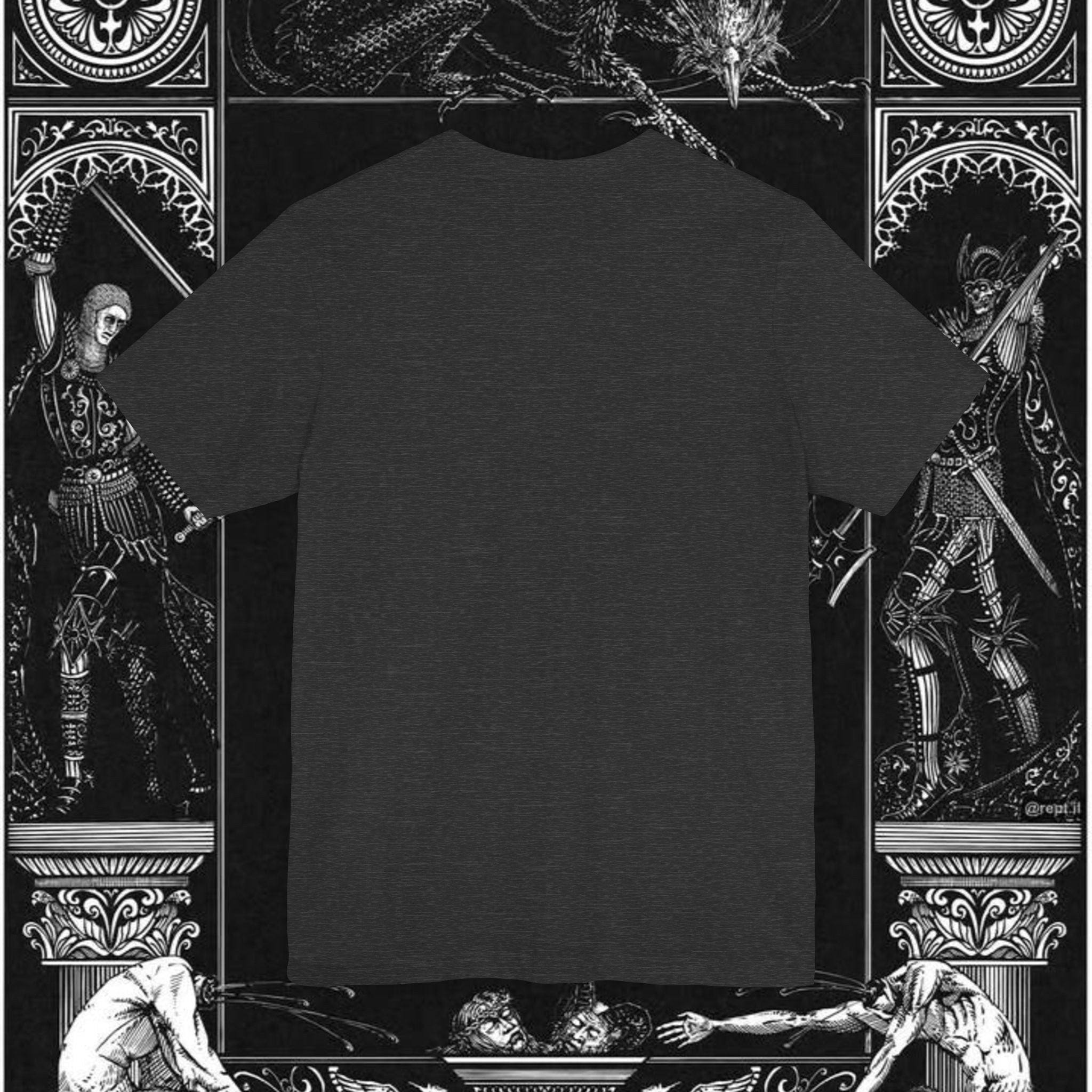 The Samurai's Vengeance Medieval Fantasy Graphic Shirt