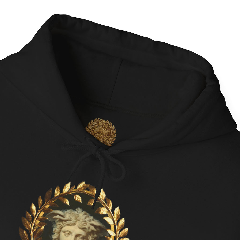 Medusa's Gaze Classical Mythology Inspired Unisex Heavy Blend Hooded Graphic Sweatshirt