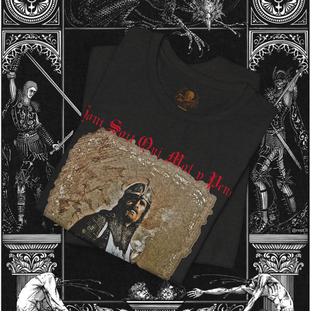 The Knight's Rest Medieval Fantasy Graphic T Shirt