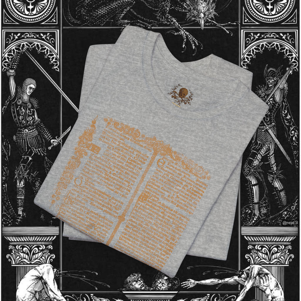 The Circle of Life Medieval Fantasy Inspired Graphic Shirt