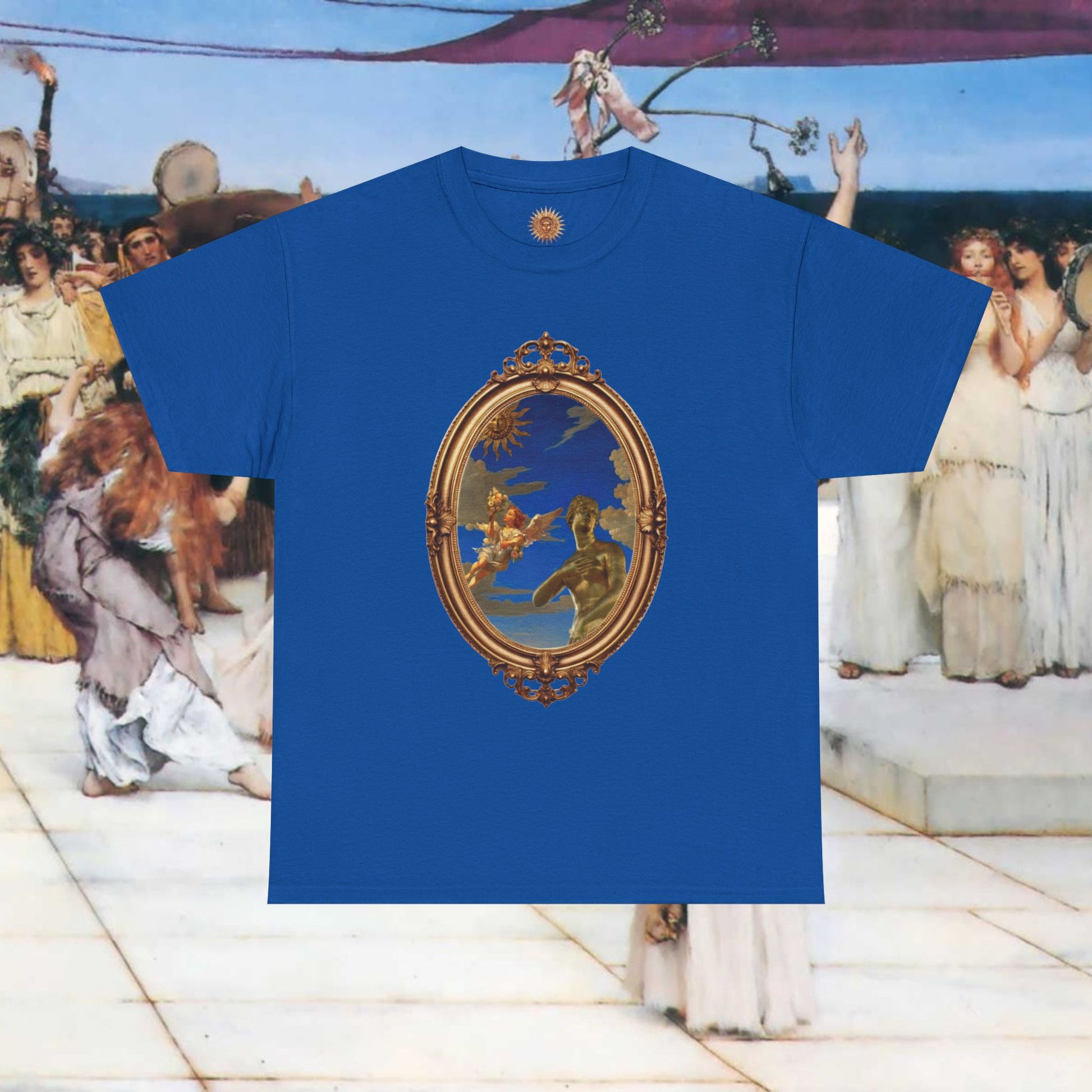 Venus Heavenly Reflection Artistic Cotton Tee, Unisex Graphic Shirt, Unique Gift, Casual Wear, Summer Essentials
