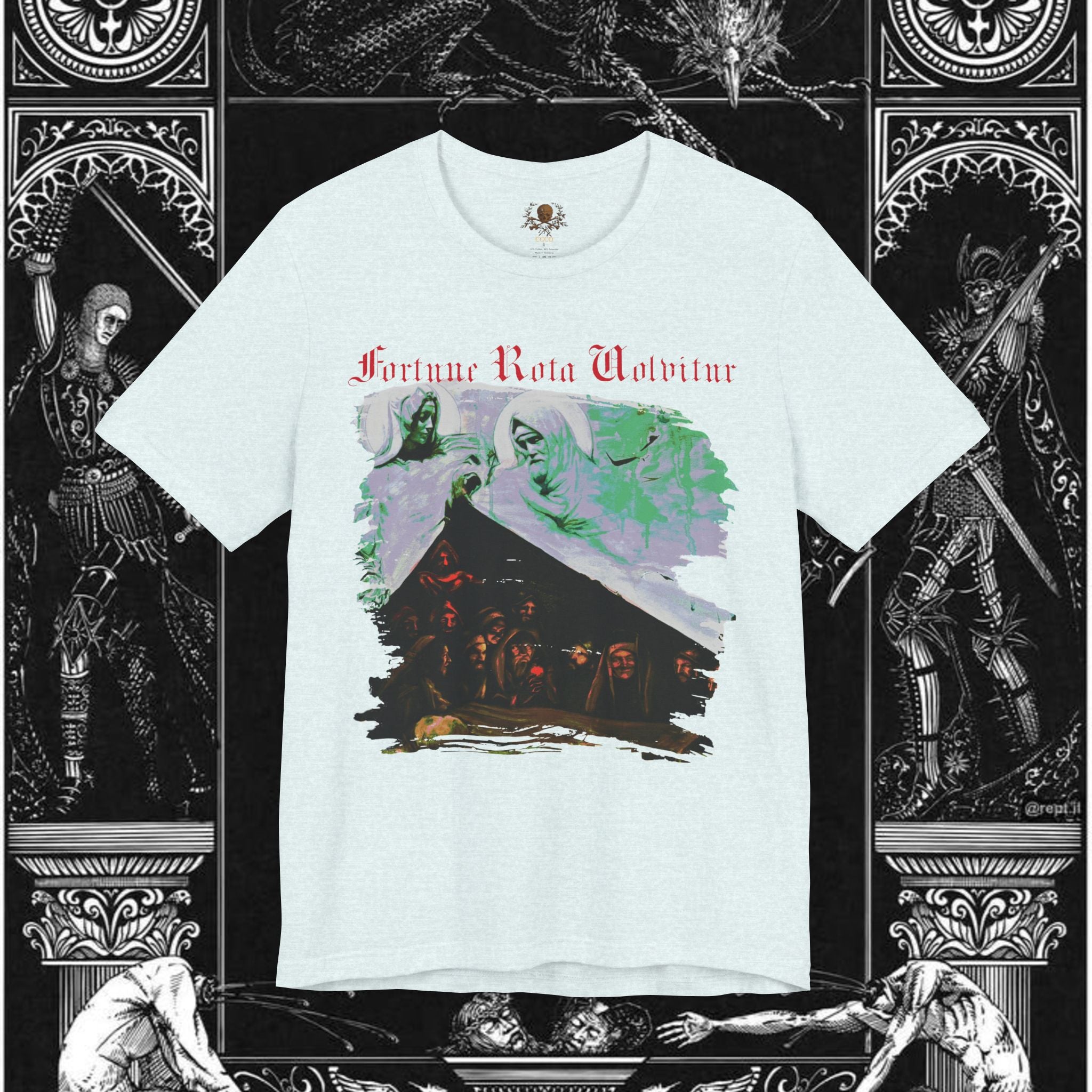 Divine Justice Medieval Fantasy Graphic T-Shirt