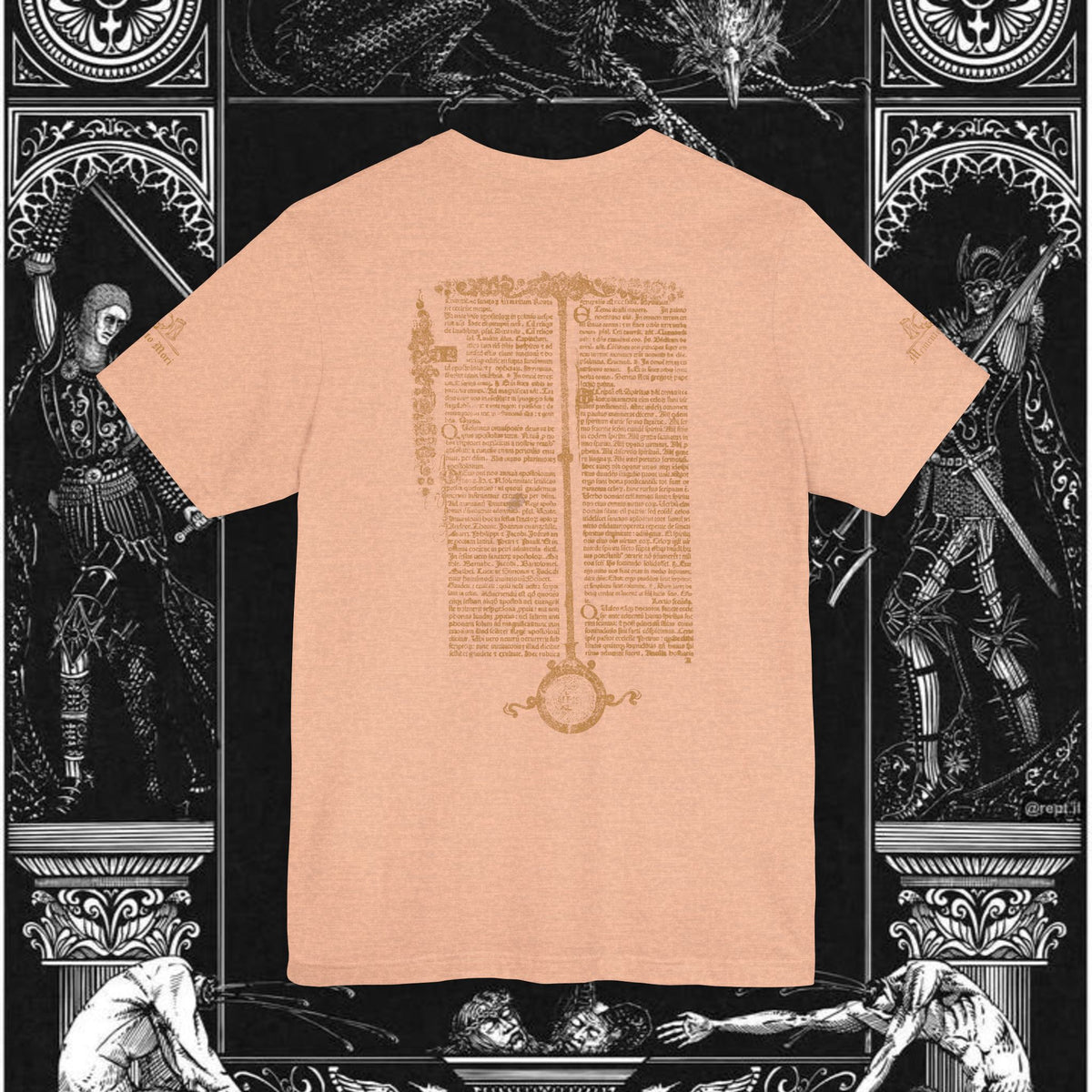 The Circle of Life Medieval Fantasy Inspired Graphic Shirt