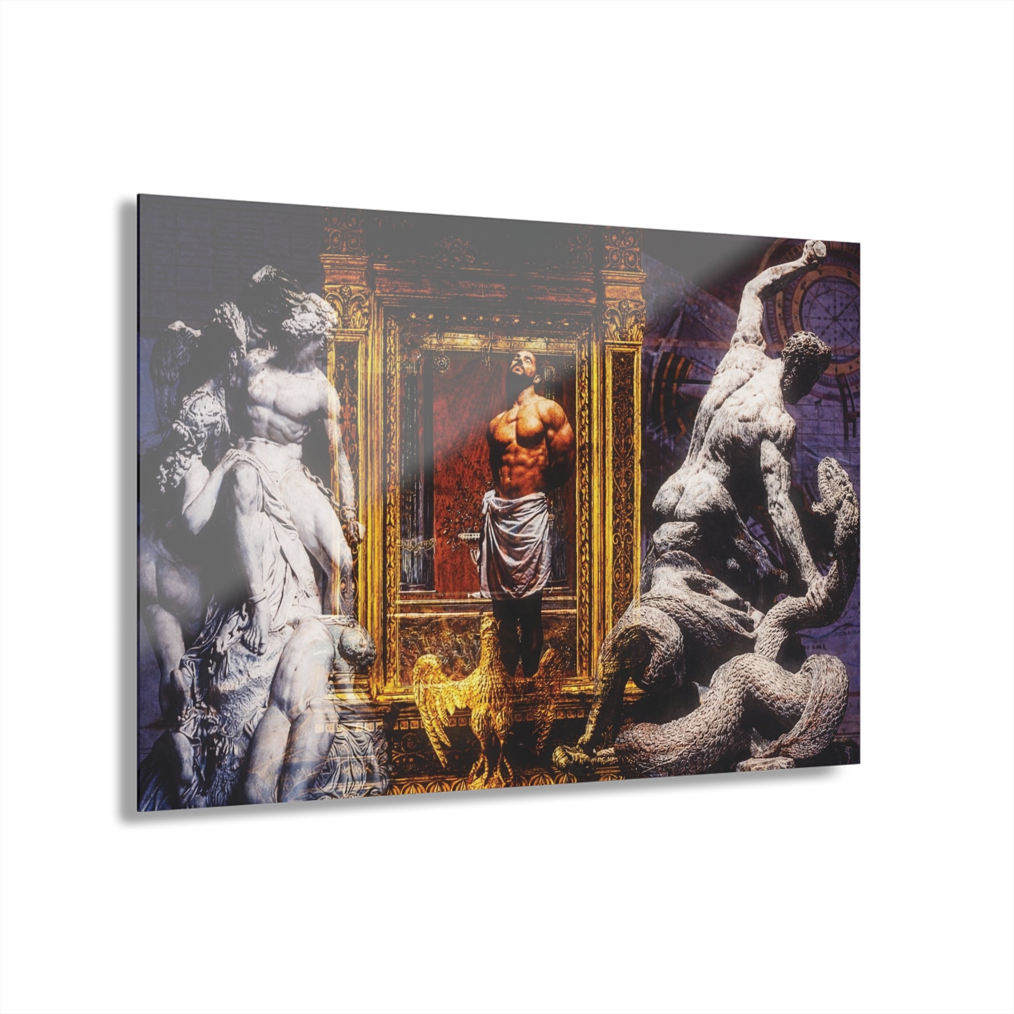 Prometheus Bound Classical Ancient Mythology Acrylic Prints (French Cleat Hanging)