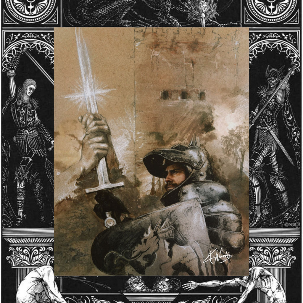 The King's Destiny Medieval Fantasy Print