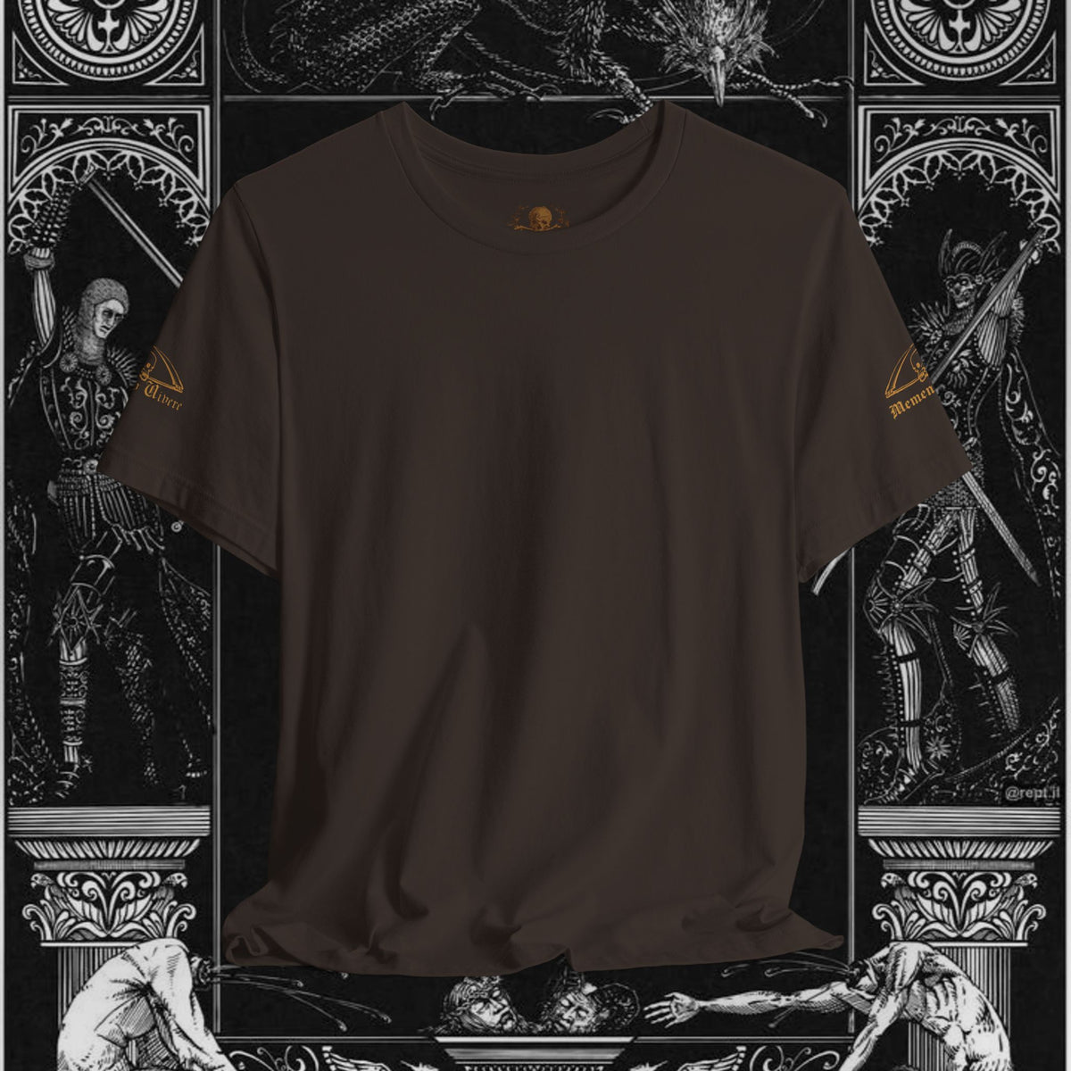 The Circle of Life Medieval Fantasy Inspired Graphic Shirt