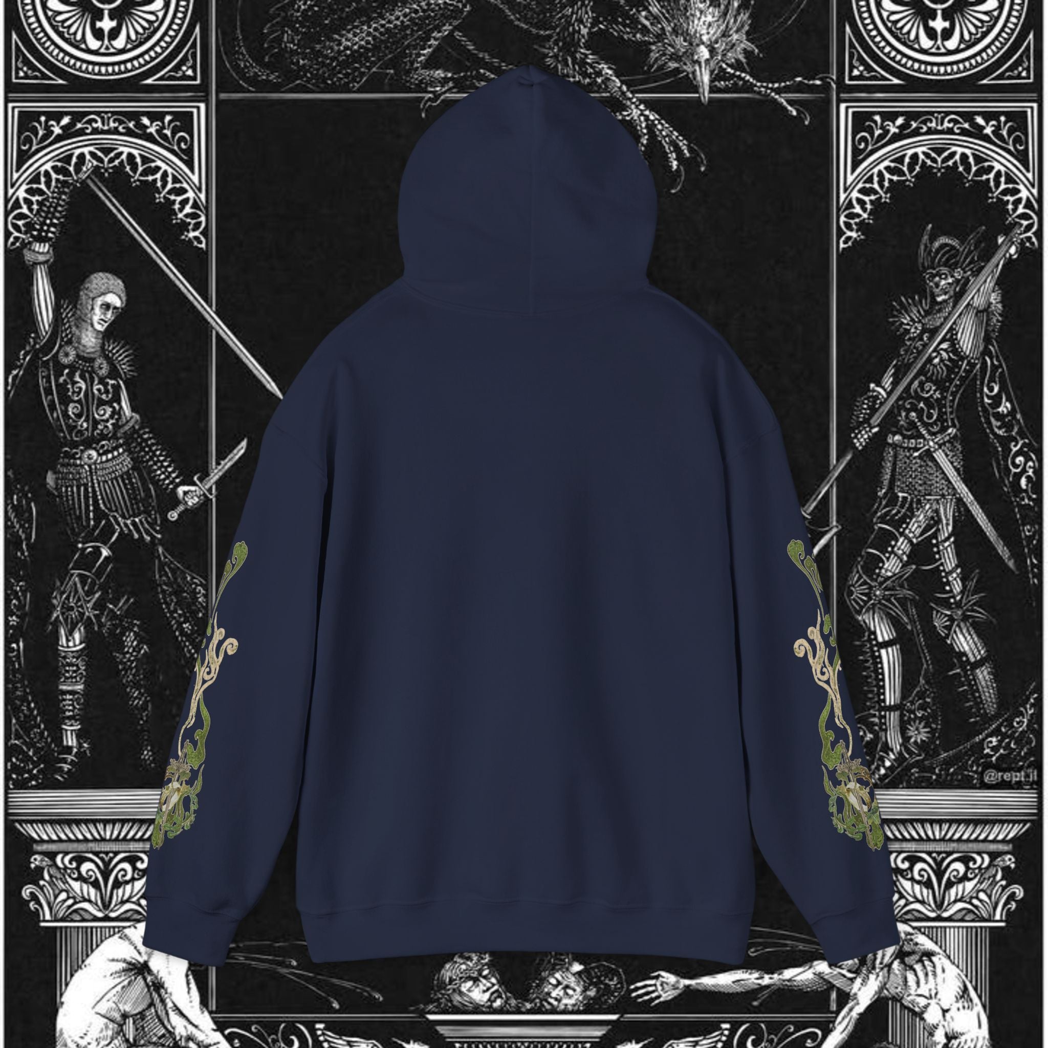 The Last Temptation Medieval Fantasy Graphic Hoodie