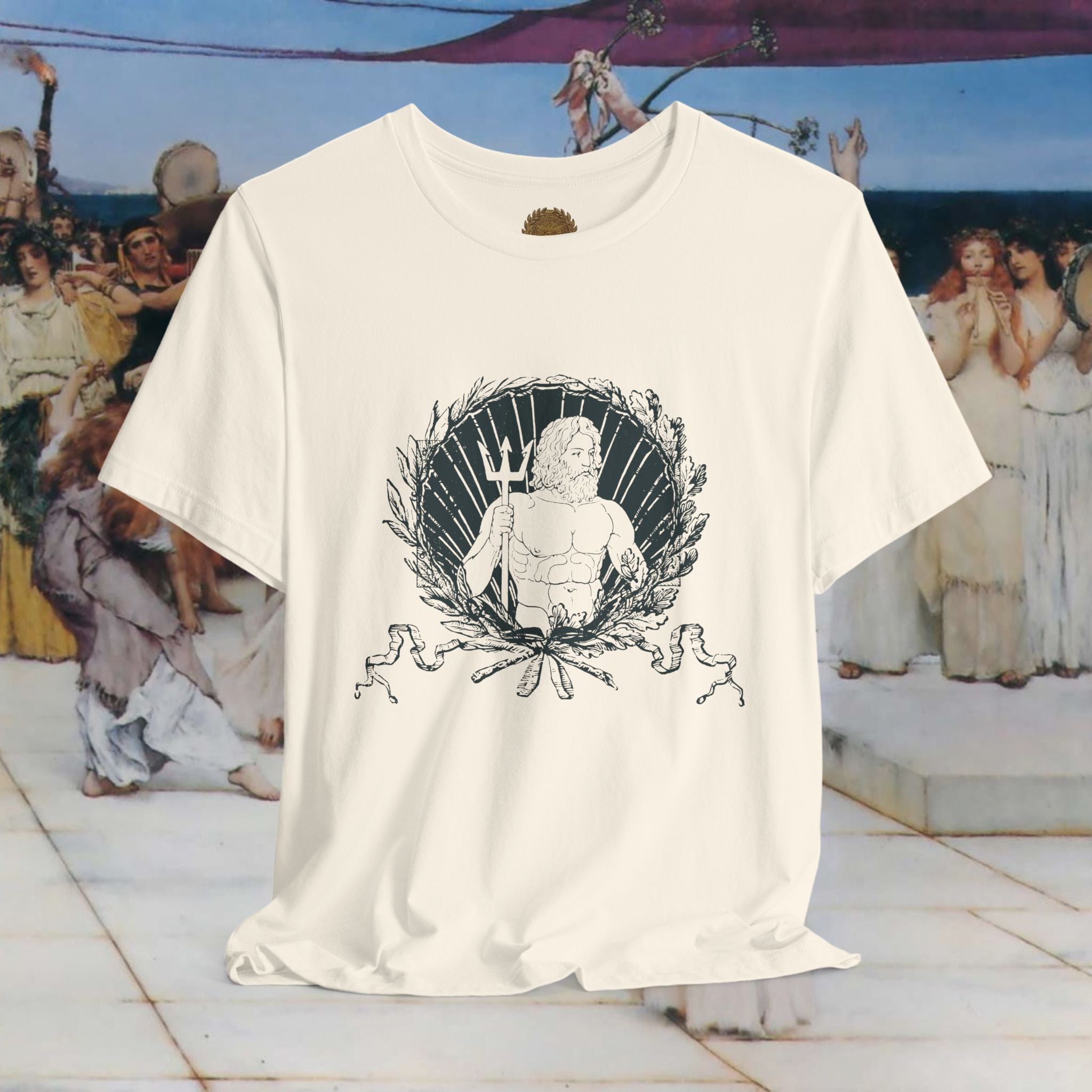Neptune's Domain Graphic T Shirt – Roman God of the Sea   Mythology