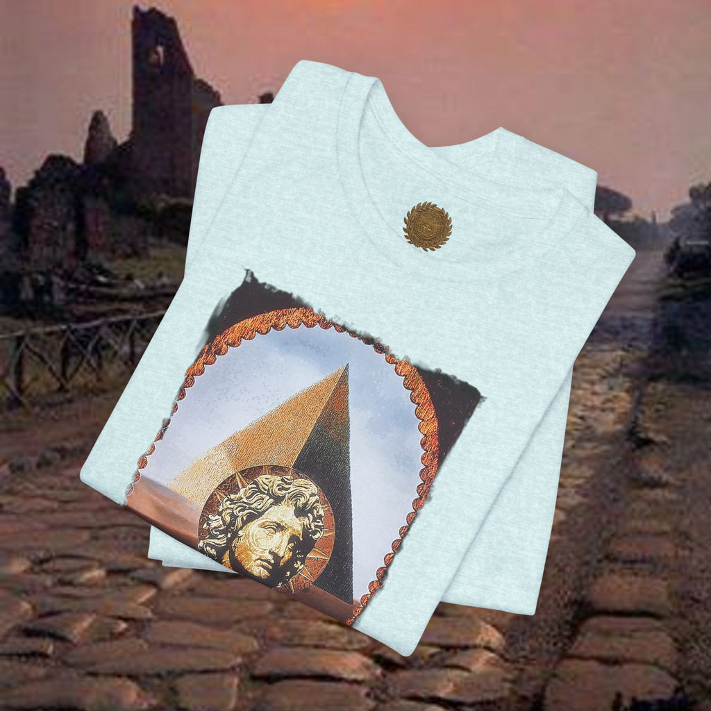 Alexander the Great In Egypt Pyramid Graphic T Shirt