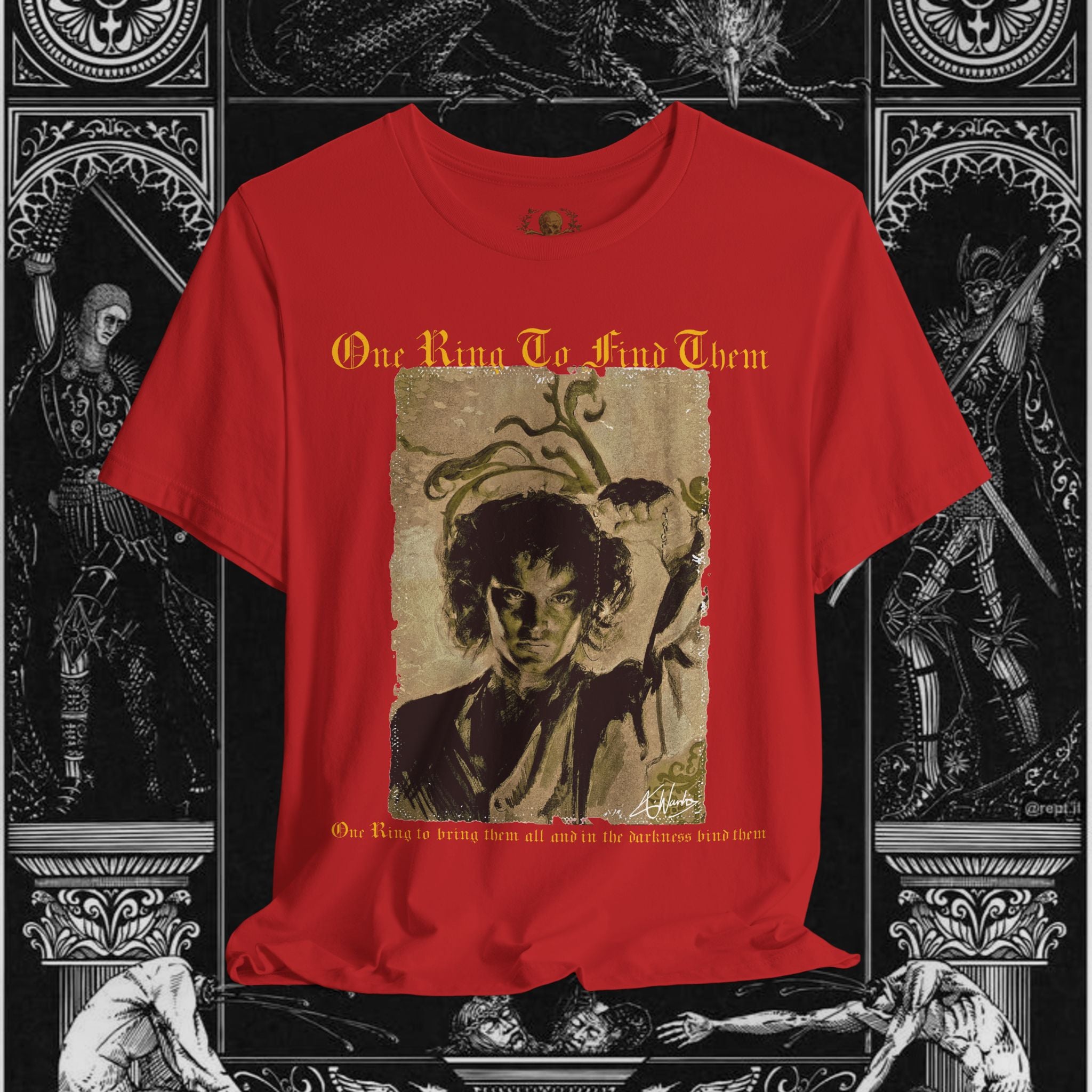 The Last Temptation Medieval Fantasy Graphic Shirt