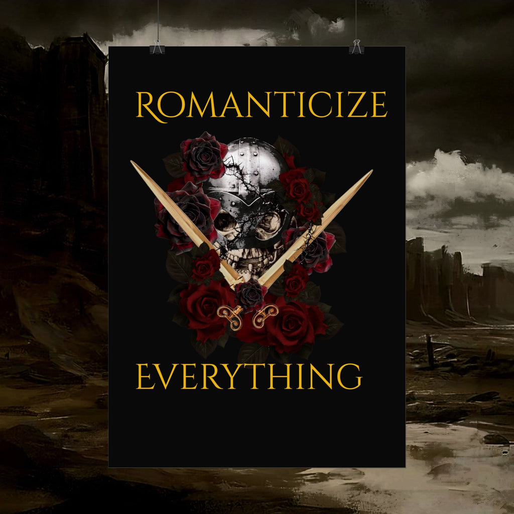 The Barbarian's Fate Early Medieval Fantasy Saxon themed Rolled Posters