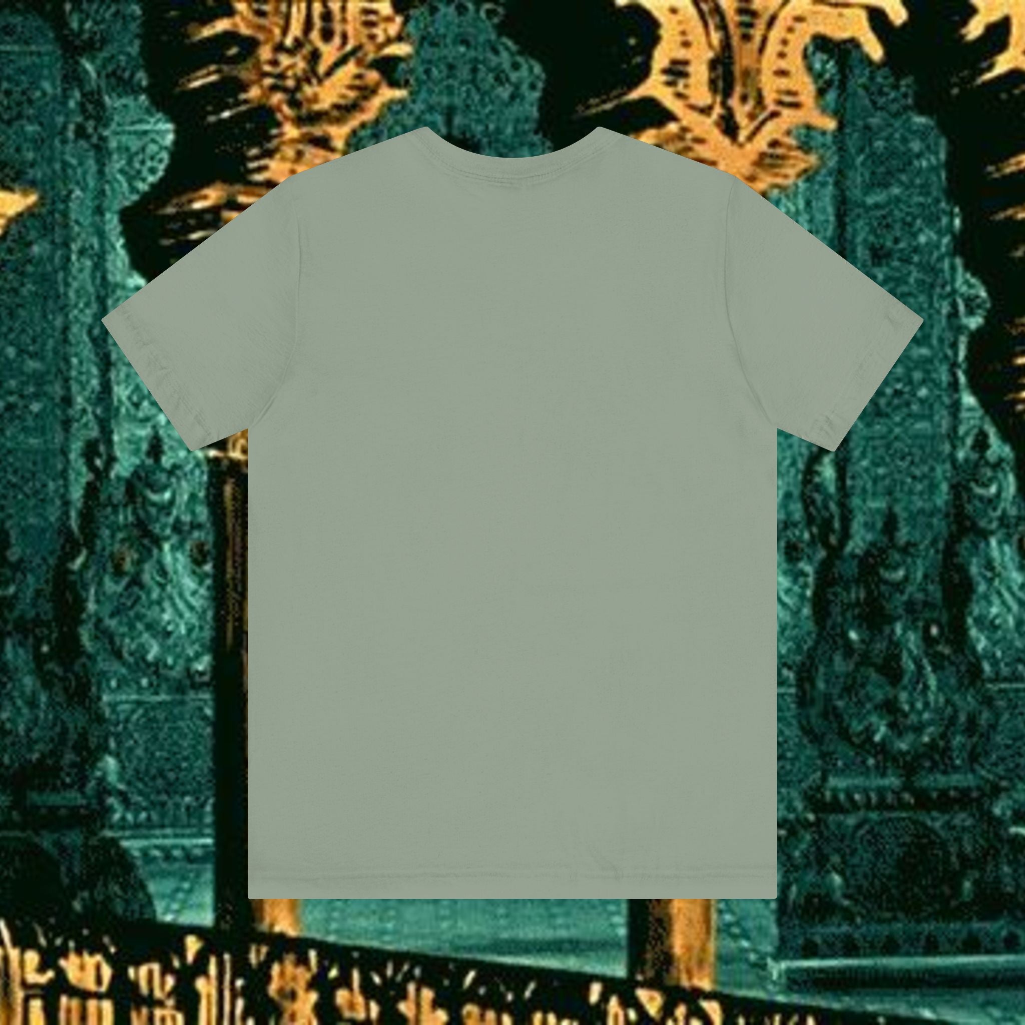 Mythic Vitalism, Sanguis Christianus Vetus Exploration and Adventure Inspired Graphic T Shirt Front Version