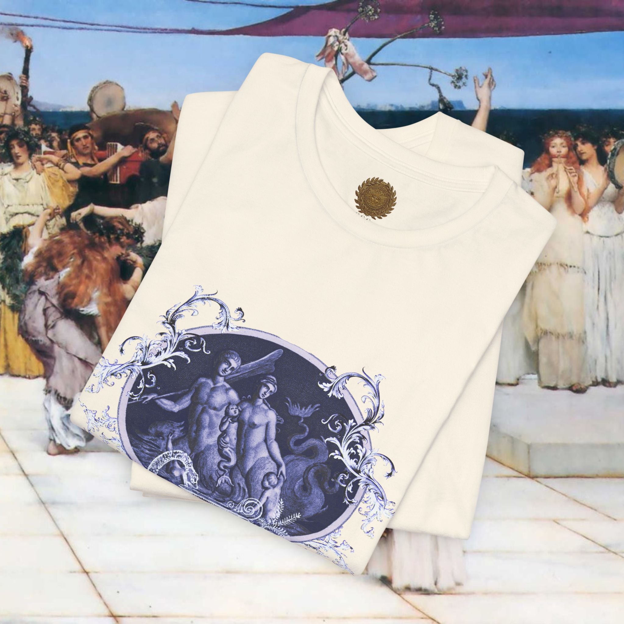 Dagon Graphic T-Shirt – Ancient Fish God of Mesopotamian Mythology | Classical History Gift