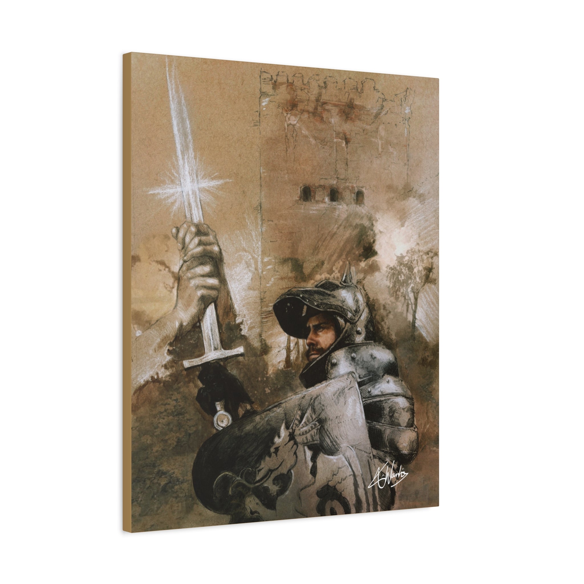 The King's Destiny Medieval Fantasy Canvas