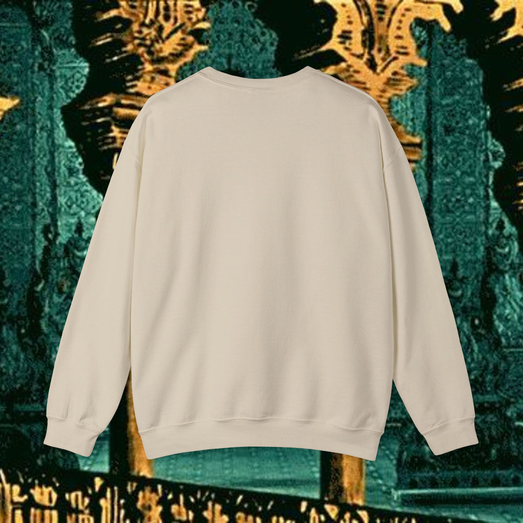 Mythic Vitalism, Sanguis Christianus Vetus  Exploration and Adventure Inspired Crewneck Sweatshirt