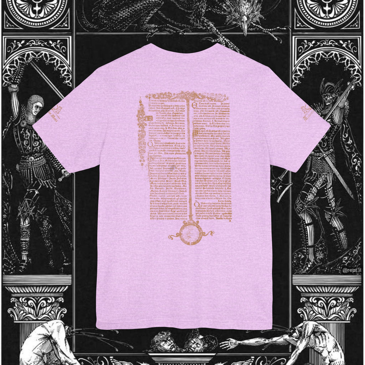 The Circle of Life Medieval Fantasy Inspired Graphic Shirt