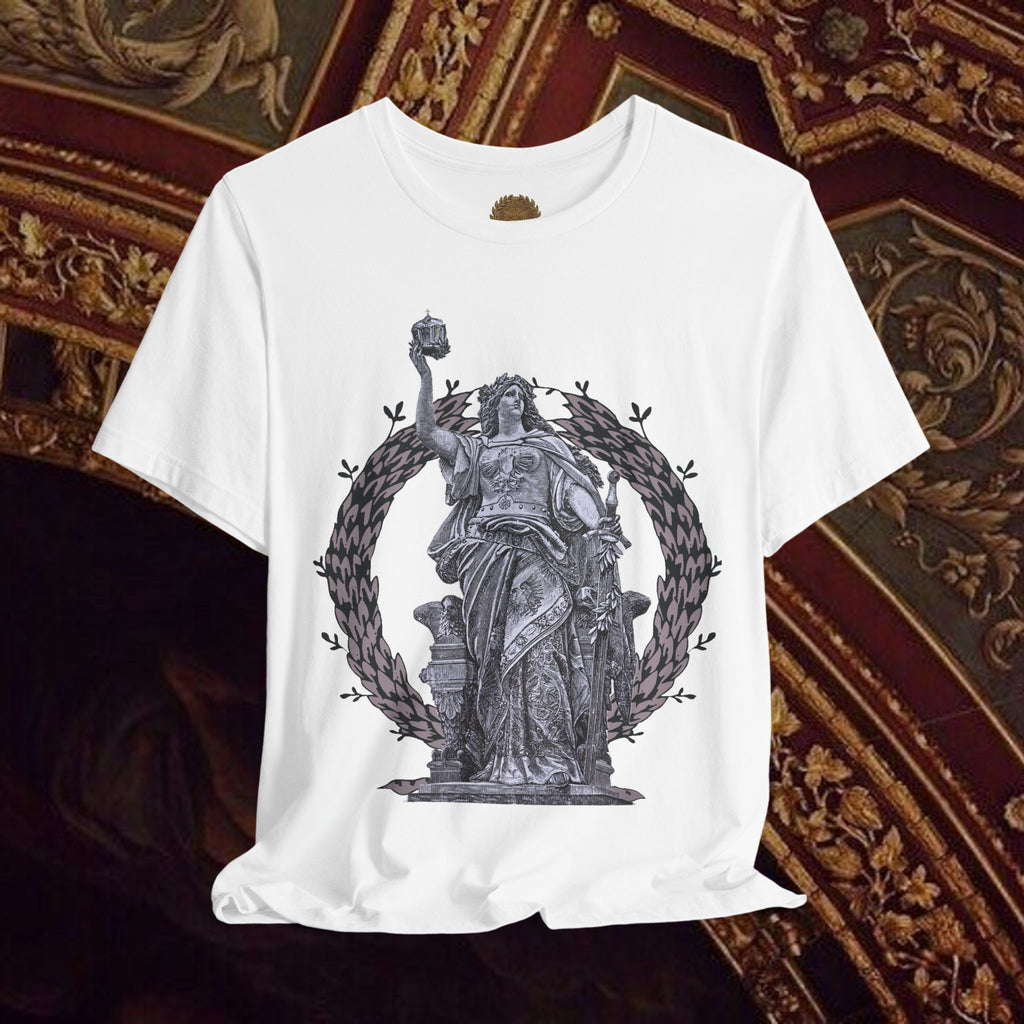 Goddess Victory Neo-Classical Inspired Graphic T-Shirt