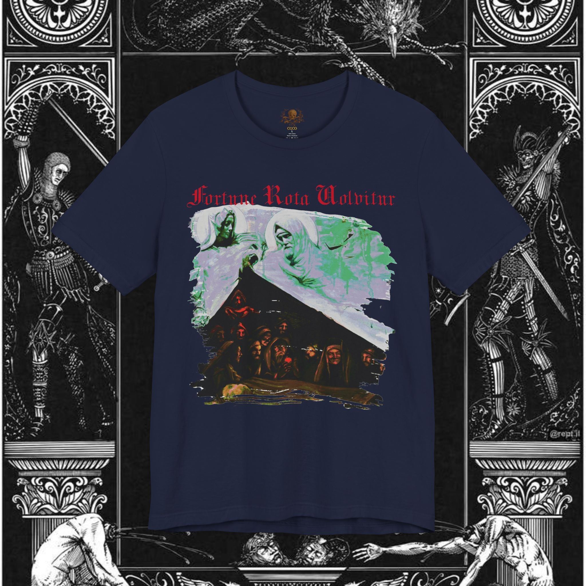 Divine Justice Medieval Fantasy Graphic T-Shirt