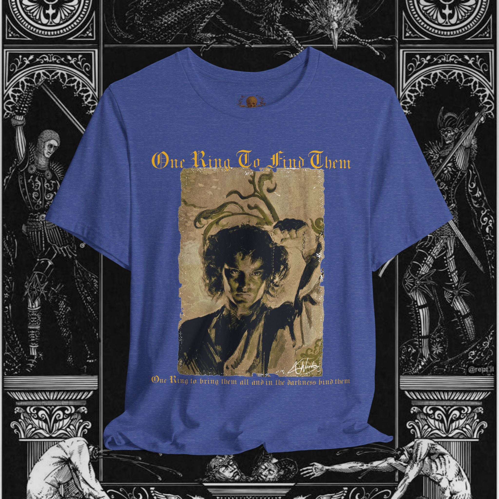The Last Temptation Medieval Fantasy Graphic Shirt
