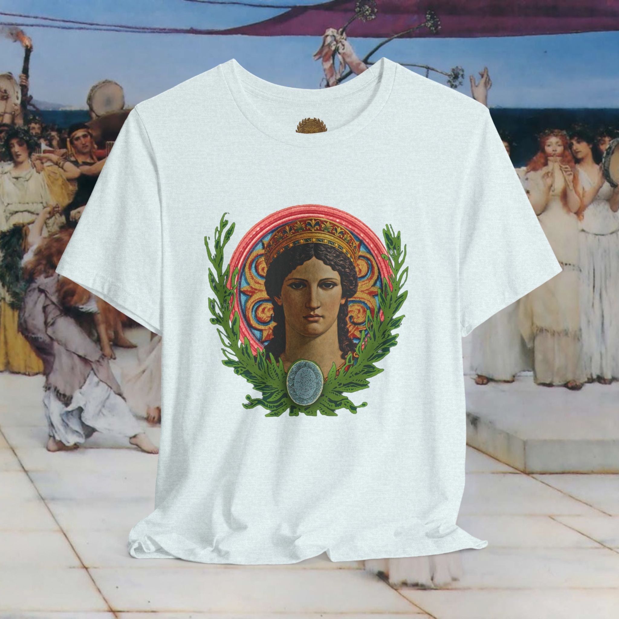 Hera's Wondering – Greek Goddess Coloured Diadem T-Shirt
