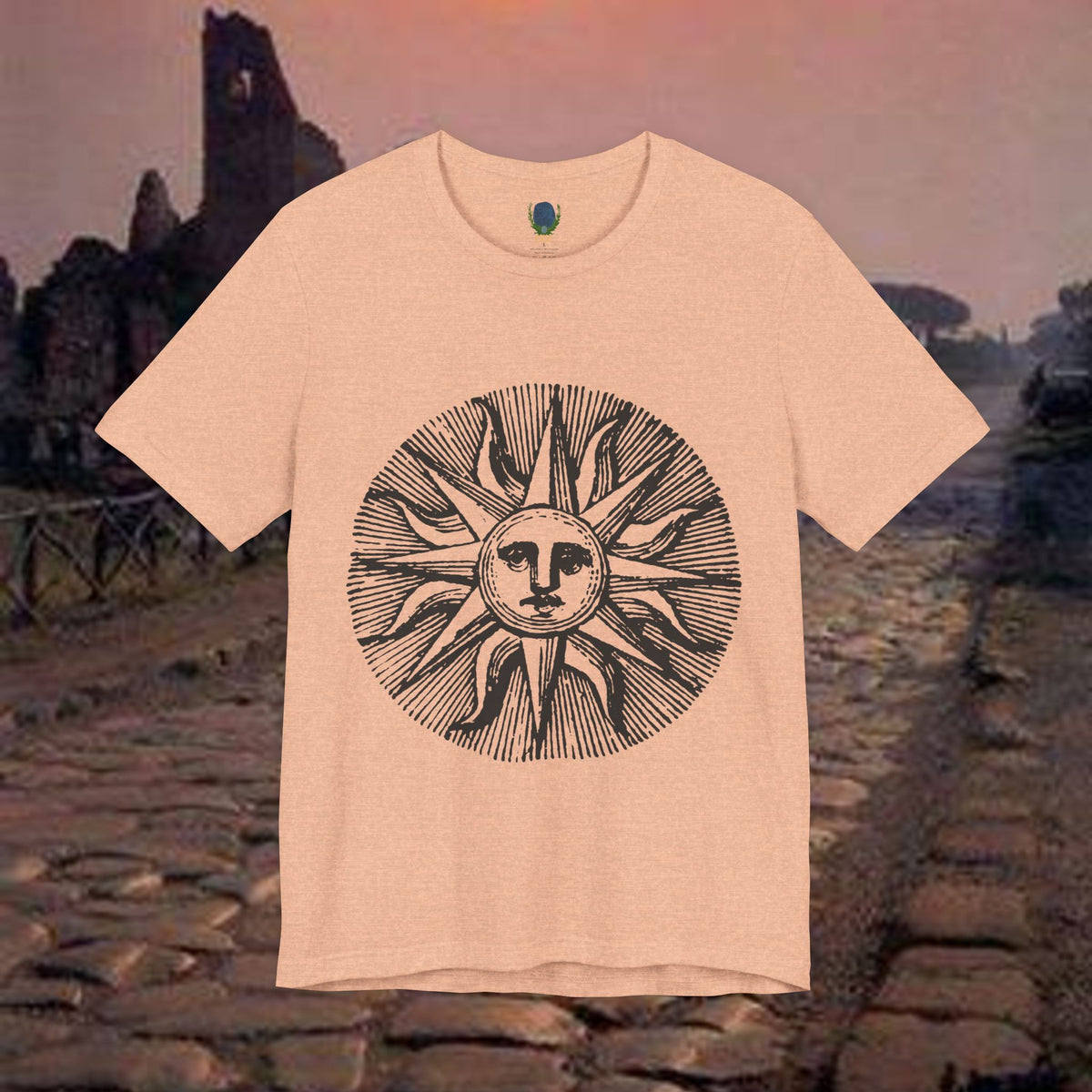 Summer Sun Mediterranean Graphic T-Shirt
