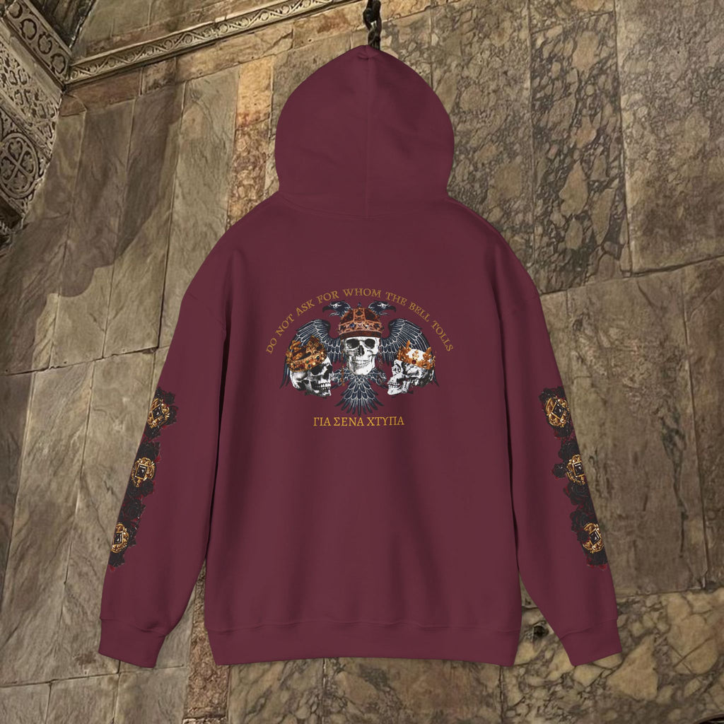 The Kings Fate Byzantine Inspired Graphic Hoodie Back Version