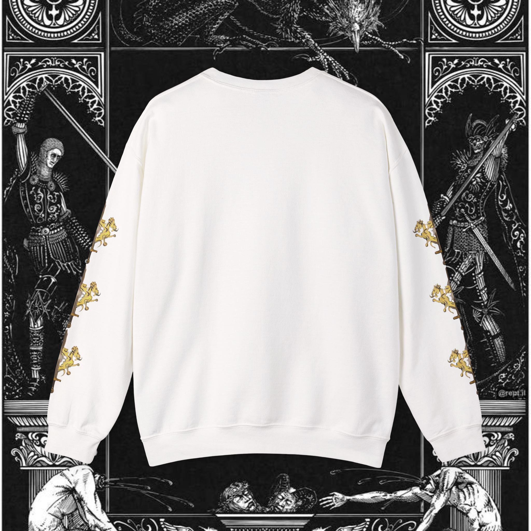 The King's Destiny Medieval Fantasy Graphic Sweatshirt